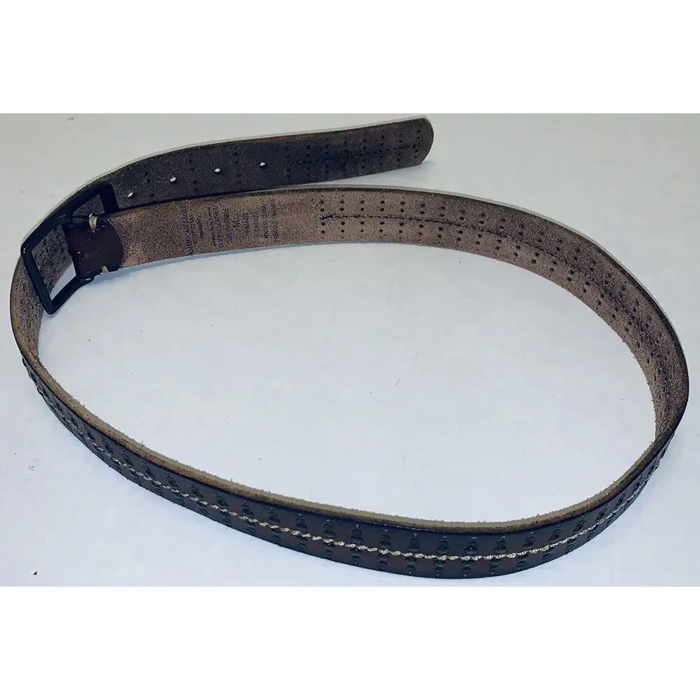 American Eagle Outfitters Unisex M Belt Brown Leather 1 3/8